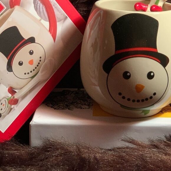 Lenox Snowman and Spoon Set NWT - Picture 2 of 5